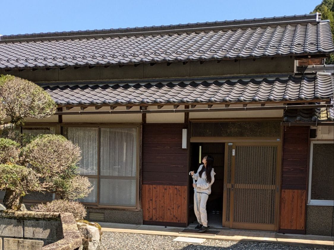 西粟倉産の木材を活かしたリノベーション物件